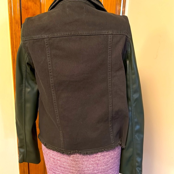 Dear John Denim and Vegan Leather Jacket - Picture 2 of 5